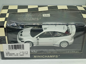 Ford Focus WRC Test Car 2003 Märtin/Park Minichamps 1:43 (6 foto / 6)