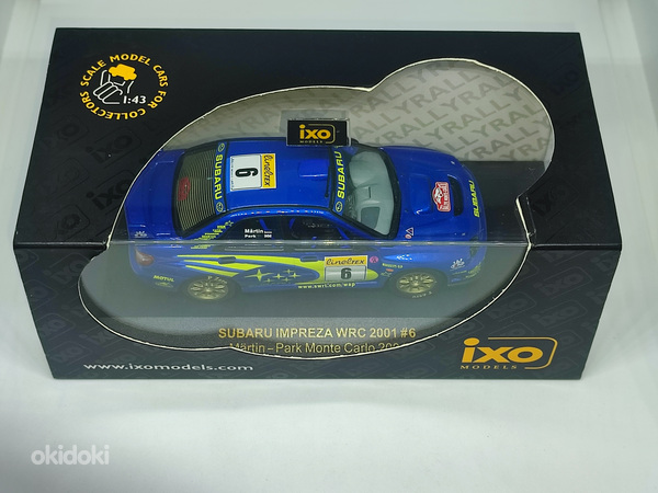 Subaru Impreza #6 WRC. Monte Carlo. Märtin. IXO RAM002 (foto #1)