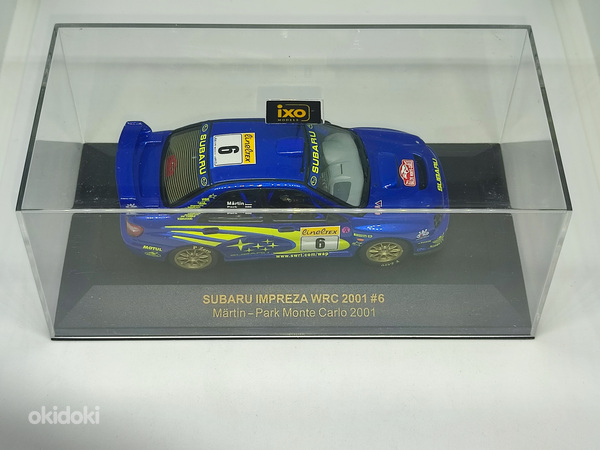 Subaru Impreza #6 WRC. Monte Carlo. Märtin. IXO RAM002 (foto #7)