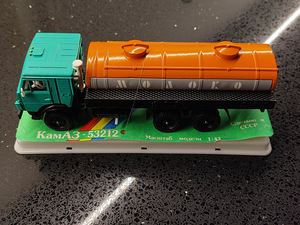 KAMAZ 53212 Piimaveok. Elekon. USSR. 1991a. 1:43 (2 foto / 5)