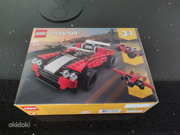 LEGO 31100 Ralliauto transformer. Uus. Avamata. (foto #2)