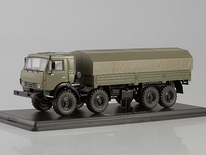 Kamaz 6350 Mustang. Khaki. SSM 1240. 1:43 (2 foto / 4)