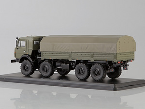 Kamaz 6350 Mustang. Khaki. SSM 1240. 1:43 (3 foto / 4)