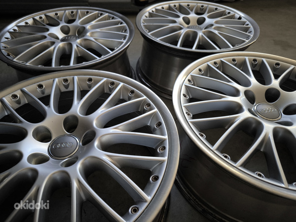 19" BBS Speedline 2 osalised veljed 4F0601025L. 5 velge