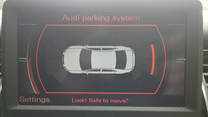 AUDI A8 S8 d3 parkimismoodul (graafiline) 4E0919283C (2 foto / 3)