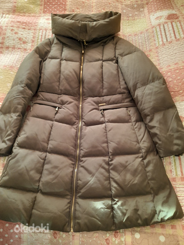 Zara пуховое пальто, размер S (фото #1)