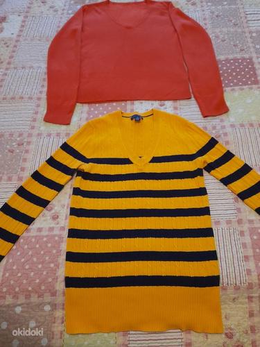 2 свитера Tommy hilfiger; оранжевый XS, S (фото #1)