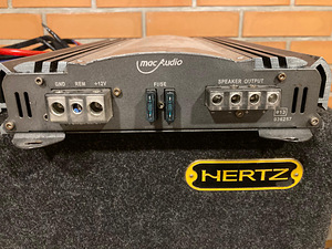 MAC Audio E13 Võimendi + subwoofer HERTZ HBX 30 (4 foto / 5)