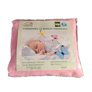 Veekindlad, hingavad kummiga voodilinad 60*120 cm (6 foto / 9)