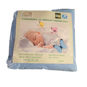 Veekindlad, hingavad kummiga voodilinad 60*120 cm (4 foto / 9)