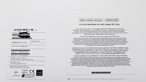 MacBook Air, hall, 2020, 13-inch M1 8GB 256GB SSD (5 foto / 5)