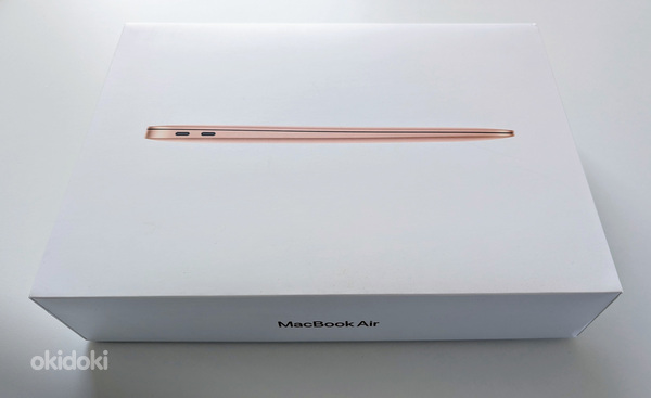 MacBook Air, roosa kuld, 2020, 13-inch M1 8GB 256GB SSD (foto #4)