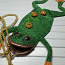 Сумочка лягушка из бисера (фото #1)