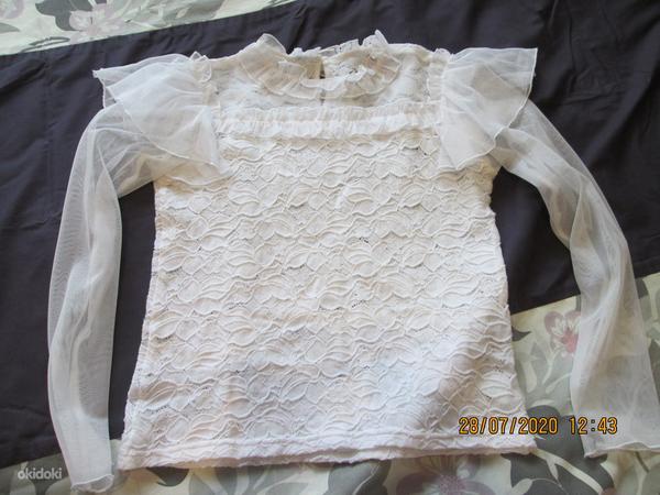 Праздничная блузка для девочки (фото #1)