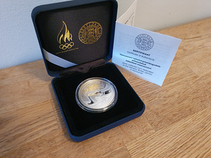 Эстонская серебряная монета 2010, Ванкувер