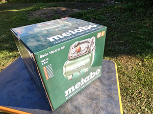 Безмасляный компрессор Metabo Basic 160-6 W OF (2 фото из 3)