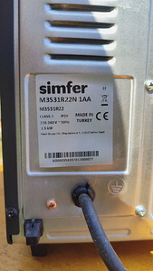 Mini elektripliit ahjuga Simfer S 3540 (6 foto / 7)