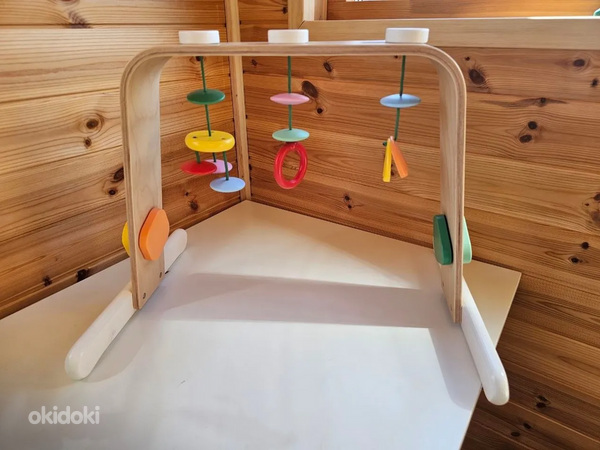 Развивающая деревянная дуга IKEA LEKA, как новая