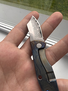Titanium / damask custom nuga (4 foto / 6)