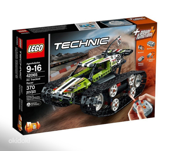 Lego technic 42065 puldiga juhitav roomikauto