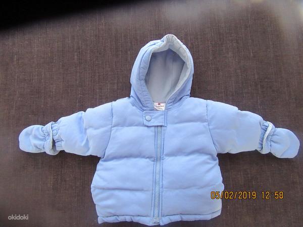 Толстая зимняя куртка 0-3 месяцев (фото #1)