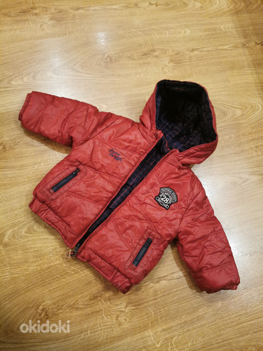 Двусторонняя куртка для детей 62-68 (фото #2)