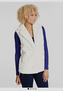 Guess faux fur vest, S (1 foto / 3)