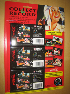 Basf kroomkassetid c-90 coca-cola legends 3tk. (2 foto / 3)
