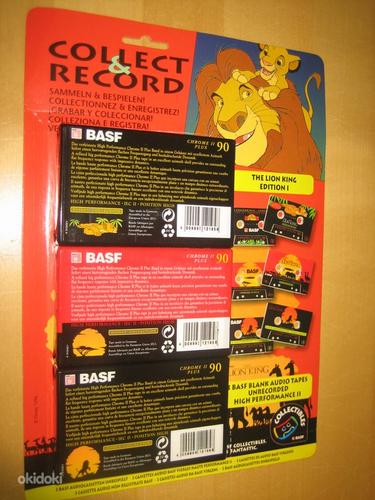 Basf аудиокассеты хром c-90 lion king 3 шт (фото #2)