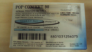 Goldstar POP CONCERT C-90 (2 foto / 3)