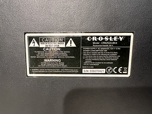 Vinüülimängija / Vinyl turntable CROSLEY CR6252A-BK4 (3 foto / 4)