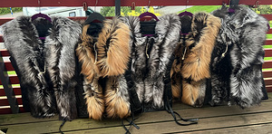 Myya naturaalne Gold Fox karusnaha vest, suurus 38 (2 foto / 7)