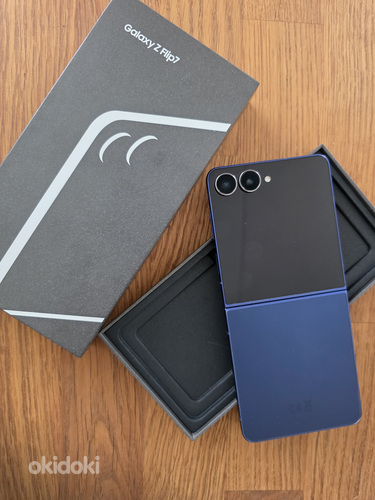 Samsung Galaxy Z Flip7 12/256GB Blue Ostutsekk,garantii