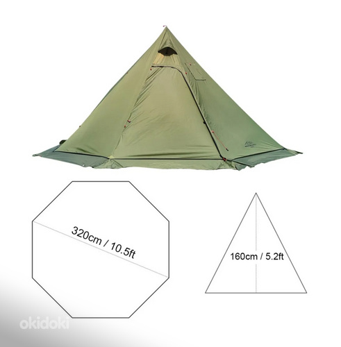 Новый! Типи палатка/укрытие (фото #2)