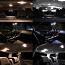 Volvo v70 полностью светодиодные лампы салона (фото #1)