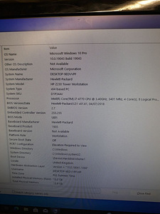 HP Z230 i7-4770/16GB RAM/120GB SSD/2×500GB HDD (3 foto / 3)
