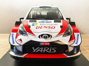 WRC Toyota Yaris O.Tänak/M.Järveoja mudelauto 1:18 (SUUR) (4 foto / 8)