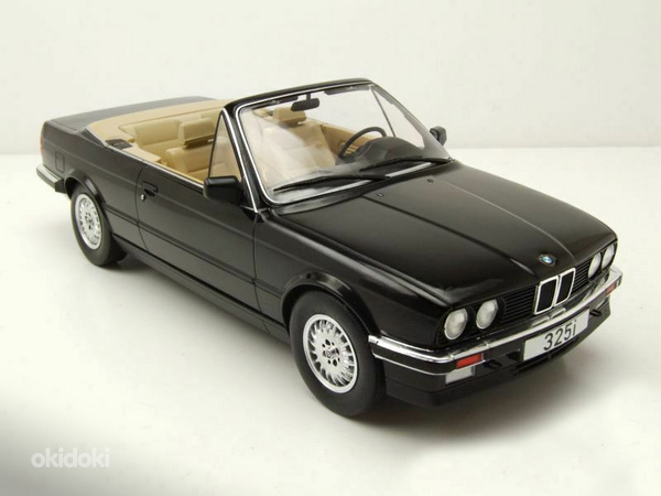Модель автомобиля BMW E30 325i кабриолет 1:18, большой (фото #2)