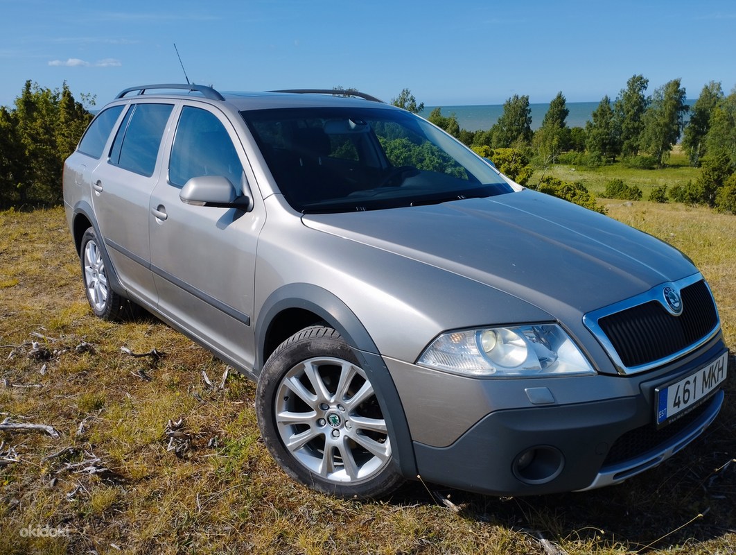 Skoda Octavia Scout антенна