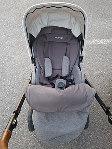 Nuna Mixx Next stroller set Granite + turvahäll koos aluse (6 foto / 7)