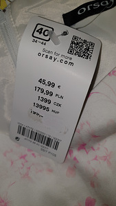 Orsay kleit s. 40 UUS! (2 foto / 2)
