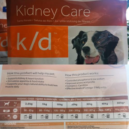Hill's k/d Kidney Care лечебный корм для собак. 3кг (фото #3)