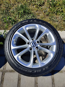 5x112 17” INCH GENUINE VOLKSWAGEN Alloy Wheels (7 foto / 10)