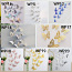 Декоративные бабочки 12 шт в комплекте. Разные цвета (фото #2)