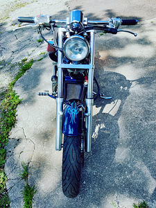 Honda VT600 Bobber (8 foto / 9)