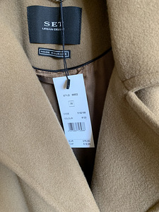 Пальто шерстяное NEW, размер 38