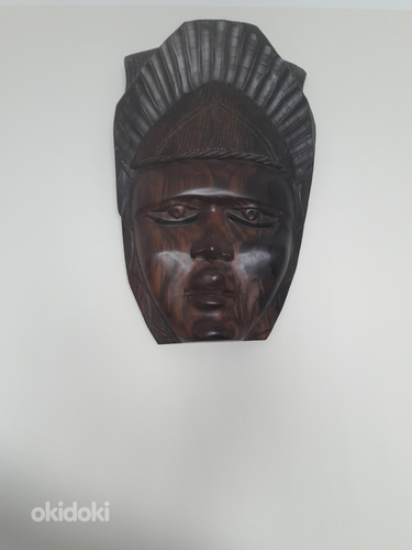 Африканские маски черный эбони (фото #7)