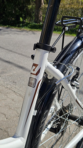 Naiste linnaratas Drag 28 Glide Lady valge pruun (5 foto / 10)