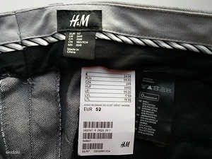 Uued püksid H&M, 52 (2 foto / 2)