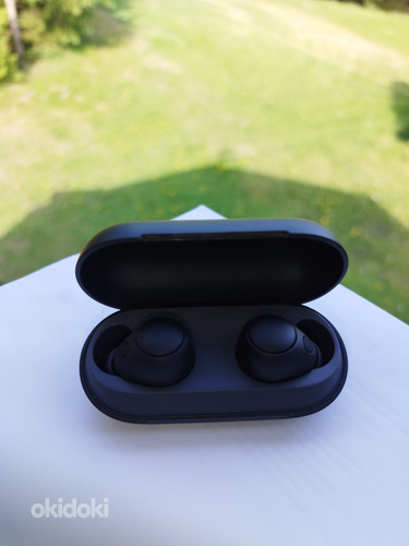 Sony juhtmevabad mürasummutavad kõrvaklapid WF-C700N, must (foto #3)